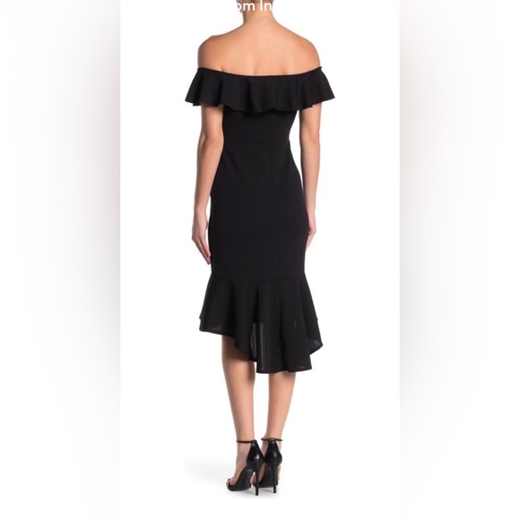 Bailey Blue off the shoulder dress NEW size L - Picture 3 of 6